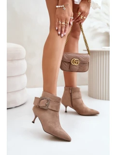 Boty na podpatku model 201889 Step in style