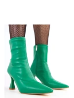 Boty na podpatku model 218539 Solea Boty na podpatku model 218539 Solea