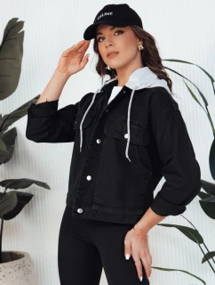 ASFA dámská džínová bunda černá FashionStreet TY4316