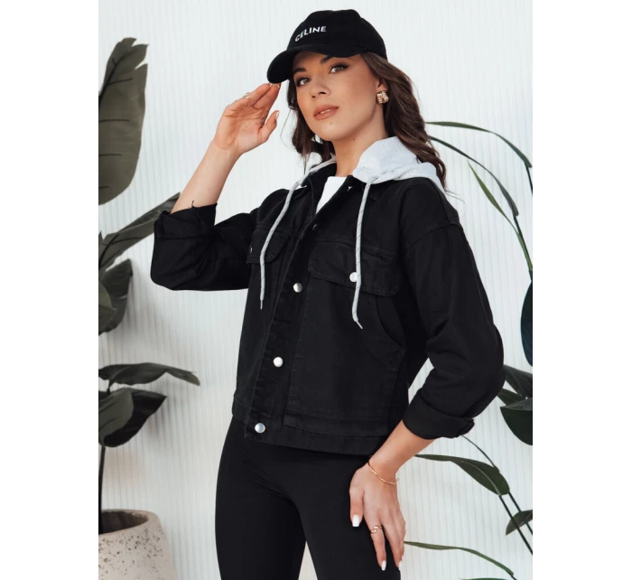 ASFA dámská džínová bunda černá FashionStreet TY4316 ASFA dámská džínová bunda černá FashionStreet TY4316