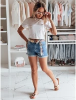 Dámské džínové šortky blue model 21987535 - Dstreet