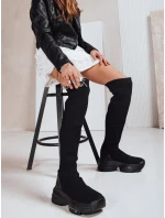 Dámské ponožkové boty černé FashionStreet ZY1321