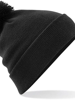 Beechfield B 426 Originální čepice s bambulí 53.0426 black