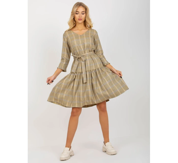 LK SK 507786 šaty.16P černá a žlutá LK SK 507786 šaty.16P černá a žlutá