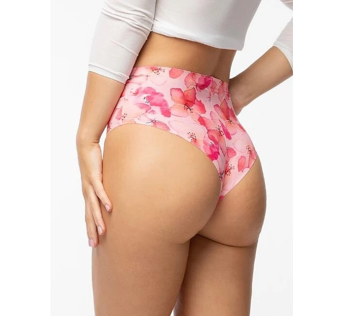 Dámské kalhotky Mallow Simple Brasil Maxi růžové - Julimex Dámské kalhotky Mallow Simple Brasil Maxi růžové - Julimex