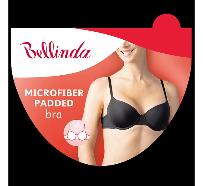 Dámská vyztužená podprsenka MICROFIBRE PADDED BRA - BELLINDA - tělová