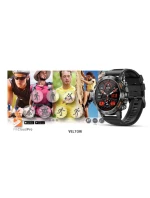 Černý silikonový řemínek model 21805551 - VELTORI