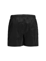 Plavecké šortky Jack&Jones JPSTMAUI CRINKLE NYLON SWIM STYD SS25 12285513 BLACK/BRIGHT WHI