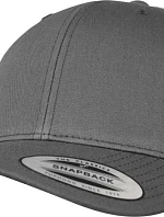 Flexfit 6606/6606T 6 panelová vintage kšiltovka "Trucker" 55.6606 dark grey/white