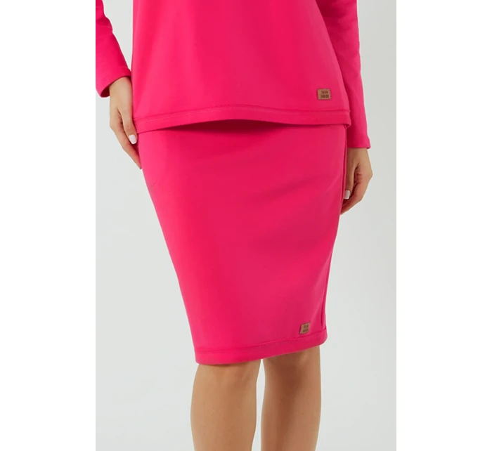 Italian Fashion Stella midi kolor:fuksja