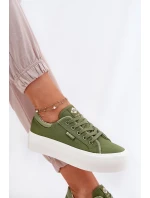 Dámské Tenisky Na Platformě model 21693955 Zelené - Lee Cooper