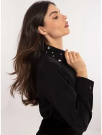 Koszula DHJ KS model 20619238 czarny - FPrice Koszula DHJ KS model 20619238 czarny - FPrice