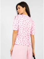 Bluzka MI BZ model 21948922 jasny różowy - FPrice Bluzka MI BZ model 21948922 jasny różowy - FPrice