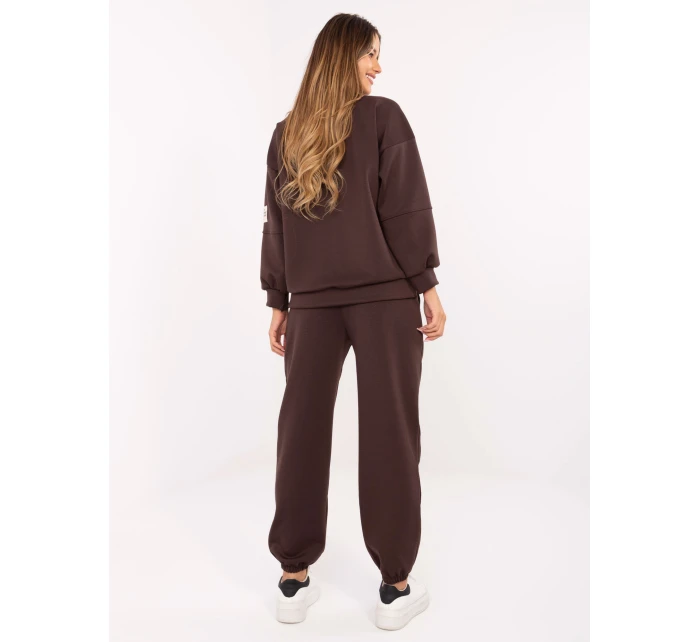 Komplet MI KMPL model 21319976 ciemny brązowy - FPrice