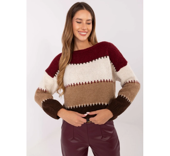 Jumper MI SW 2309.95 bordó Jumper MI SW 2309.95 bordó