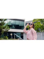 Dámské sluneční brýle Vuch Trisha Vertical Brown