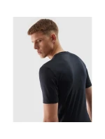 Pánské tenké tréninkové tričko z recyklovaných materiálů 4F 4FWSS24TFTSM600-20S pánské