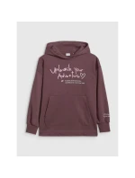 Dívčí mikina oversize s kapucí model 21815691 - 4F