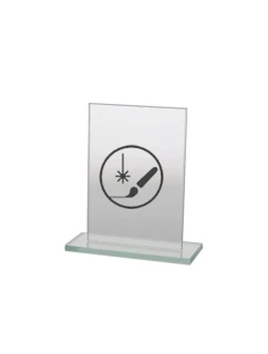 Gravírovaná skleněná trofej + malířská výplň