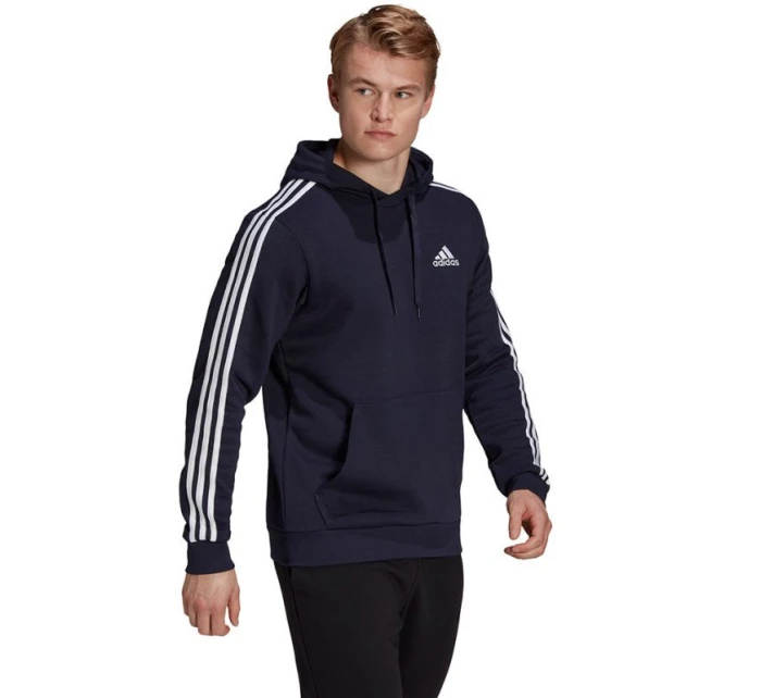 Adidas Essentials Fleece 3-Stripes Hoodie M GK9073 pánské