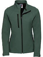 Russell Athletic 140F Dámská 3-vrstvá softshellová bunda 10.140F bottle green