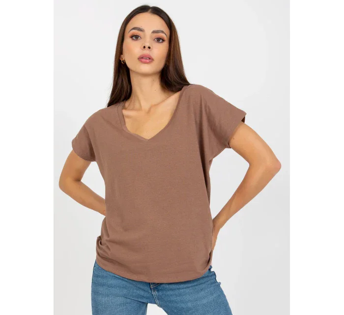Tričko B 014.59 hnědá Tričko B 014.59 hnědá