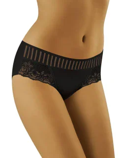 Dámské kalhotky model 17564751 Black - Wol-Bar