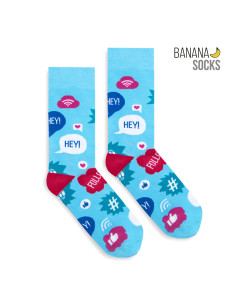 Banana Socks Ponožky Classic Sociální média