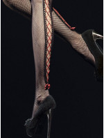 Dámské punčochové kalhoty O  Černá s červenou  model 19494882 - Fiore