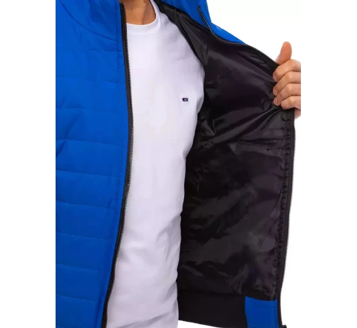 Pánská prošívaná modrá vesta Dstreet model 21964321 - FashionStreet