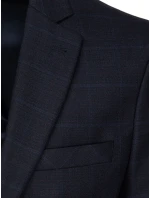 Pánské jednořadové námořnicky modré sako Dstreet MX0623