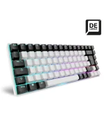 Sharkoon SKILLER SGK50 S3 USB QWERTZ herní klávesnice německá bílá Sharkoon SKILLER SGK50 S3 USB QWERTZ herní klávesnice německá bílá