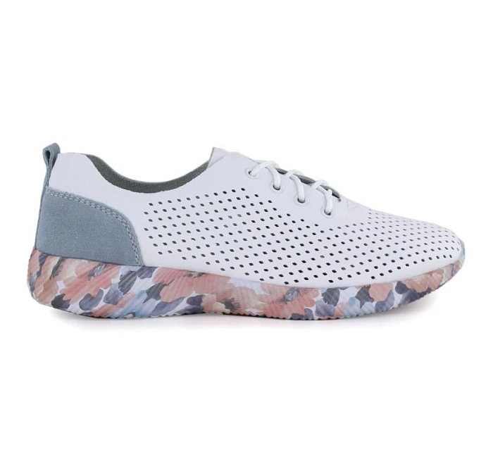 Dámské kožené polobotky bílé Artiker 58C0586 Dámské kožené polobotky bílé Artiker 58C0586