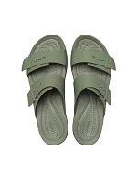 Dámské žabky Crocs Brooklyn Buckle Low green 211215 3BX dámské Dámské žabky Crocs Brooklyn Buckle Low green 211215 3BX dámské