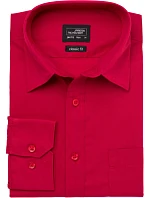 Daiber JN 678 Popelínová košile s dlouhým rukávem 02.0678 red Daiber JN 678 Popelínová košile s dlouhým rukávem 02.0678 red