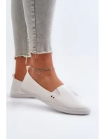 Dámské nazouvací tenisky Sneakers White Adrancia Dámské nazouvací tenisky Sneakers White Adrancia