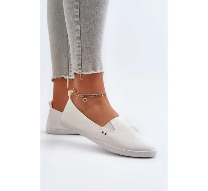 Dámské nazouvací tenisky Sneakers White Adrancia Dámské nazouvací tenisky Sneakers White Adrancia