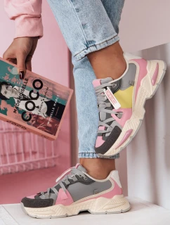 Dámské sportovní tenisky RUNKIK šedé FashionStreet ZY0675