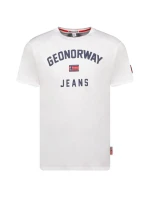 Geografické Norsko tričko Jassier 254 M SY1361H/GN-White pánské Geografické Norsko tričko Jassier 254 M SY1361H/GN-White pánské