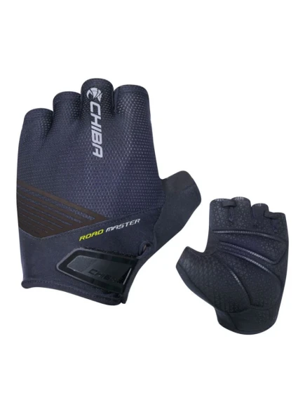 CHIBA ROAD MASTER Rukavice L černé