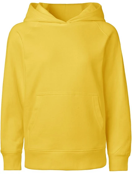 Neutral O 13101 Dětská mikina s kapucí z bio bavlny 77.1301 yellow Neutral O 13101 Dětská mikina s kapucí z bio bavlny 77.1301 yellow