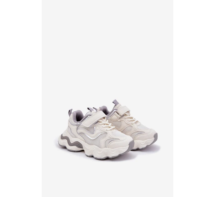 Dětské Tenisky Na Silné Podešvi Bílé Lianees Dětské Tenisky Na Silné Podešvi Bílé Lianees