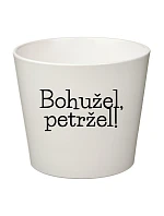 BOHUŽEL, PETRŽEL! - velký květináč BOHUŽEL, PETRŽEL! - velký květináč