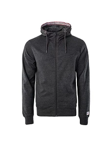 Pánská mikina Sabarin M 92800399121tm.šedá - Hi-Tec