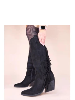 Kozačky na podpatku  model 223146 Solea