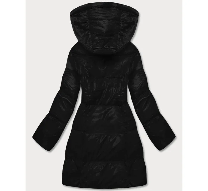 KURTKA ZIMOWA DAMSKA Z KAPTUREM CZARNA model 21244801 - J.STYLE KURTKA ZIMOWA DAMSKA Z KAPTUREM CZARNA model 21244801 - J.STYLE