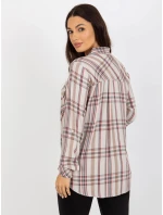 Halenka D70039Z11082A světle béžová Halenka D70039Z11082A světle béžová