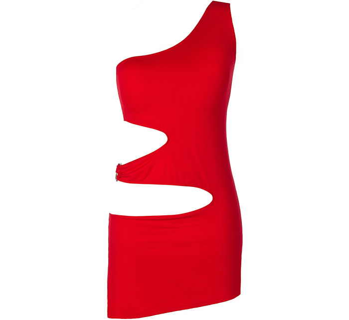Šaty V-9249 červené - Axami