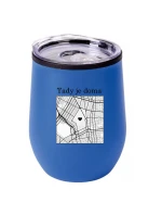 Personalizovaný termohrnek "bowl" s mapou Personalizovaný termohrnek "bowl" s mapou