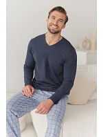 3669 PIŻAMA MĘSKA DŁUGA DORIAN 3XL-4XL 3669 PIŻAMA MĘSKA DŁUGA DORIAN 3XL-4XL